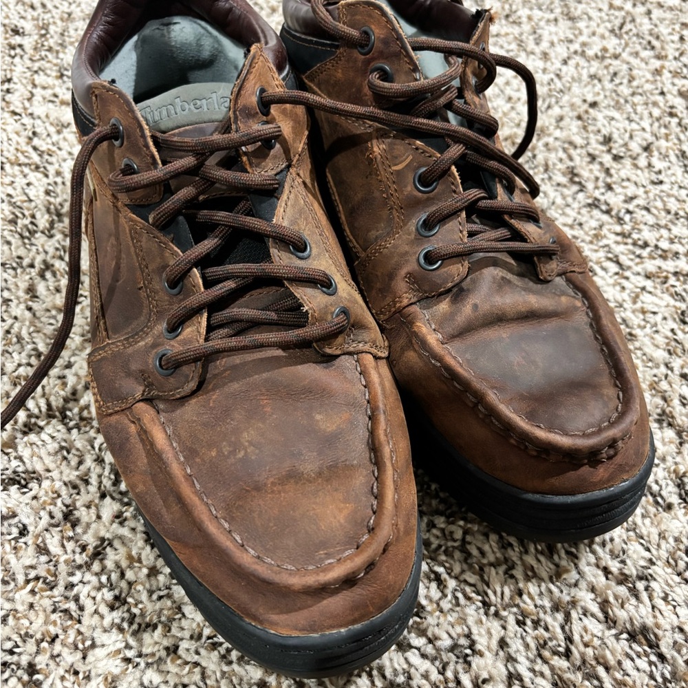 Men’s Timberland Earthkeepers Waterproof Moc Toe Boots – Men’s 10W